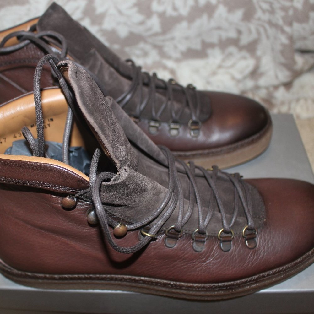 Antonio Maurizi Italian boot dark brown (10M)